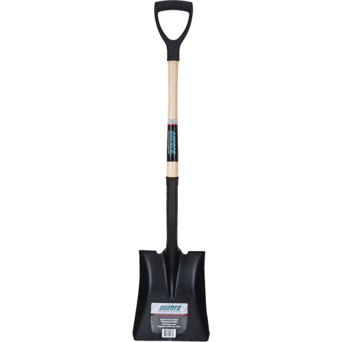 Square Point Shovel, Hardwood, Tempered Steel Blade, D-Grip Handle, 29" Long Toolneeds Inc.