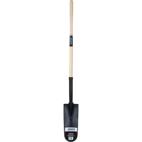 Pelle &agrave; drain, Acier durci, Lame 14" x 6", 46" lo, Manche Droit Toolneeds Inc.