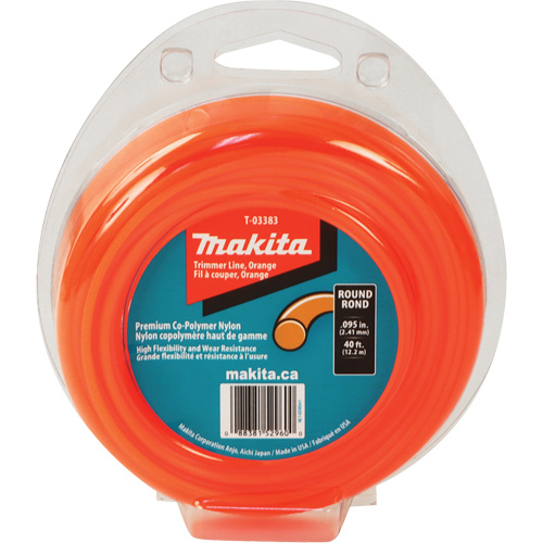 Fil &agrave; couper rond pour coupe-herbe Toolneeds Inc.