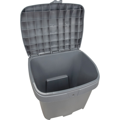 Salt & Sand Storage Bins, With Hasp, 21" x 27" x 26", 4.24 cu. ft., Grey Toolneeds Inc.