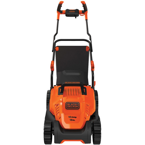 Lawn Mower with Comfort Grip Handle, Push Walk-Behind, Electric, 15" Cutting Width Toolneeds Inc.