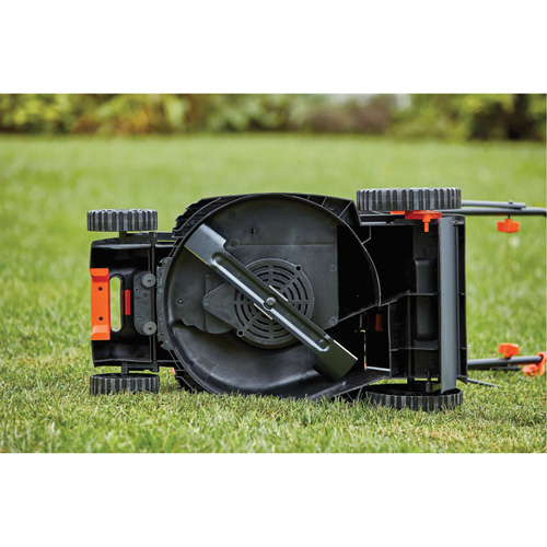 Lawn Mower with Comfort Grip Handle, Push Walk-Behind, Electric, 17" Cutting Width Toolneeds Inc.