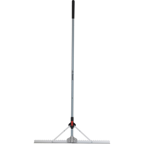 Landscaping Level Rake with Folding Head, Fibreglass Handle, 36" W, Aluminum Blade Toolneeds Inc.