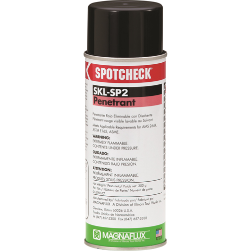 Spotcheck&reg; Penetrants - SKL-SP2, Aerosol Can Toolneeds Inc.