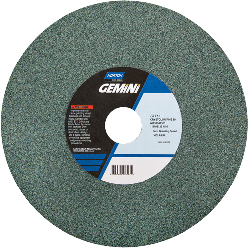 Bench Grinding Wheels - Gemini, 6" x 1", 1" Arbor Toolneeds Inc.