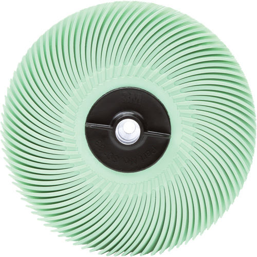 Scotch-Brite Radial Bristle Disc, Aluminum Oxide, 1 Micron Grit, 3" Dia. Toolneeds Inc.