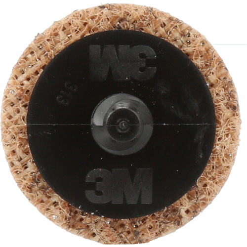 Disque de conditionnement de surface Roloc Scotch-Brite, 1-1/2" dia., Grain Cors&eacute;, Oxyde d'aluminium Toolneeds Inc.