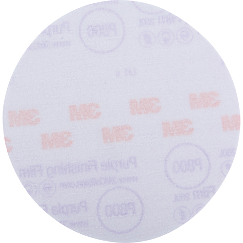 DISQUE FINITION MAUVE 6" HOOKIT GRN P800 50/BTE>, dia 6", Grain P800 Toolneeds Inc.