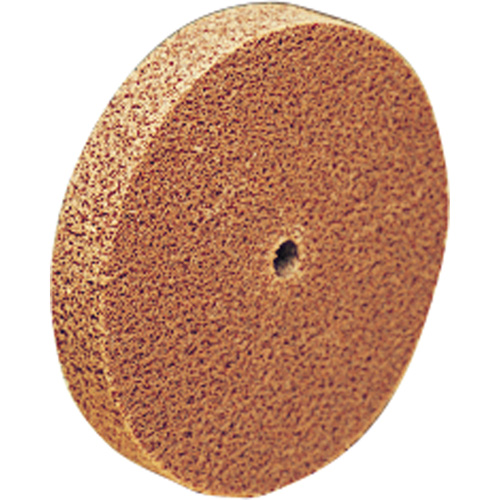 Scotch-Brite Cut & Polish Unitized Wheel, 6" x 1/8", 1/2" Arbor, Coarse Grit, Aluminum Oxide Toolneeds Inc.