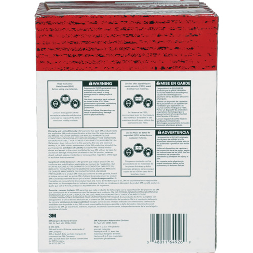Scotch-Brite 7447 Hand Pads, Aluminum Oxide, 9" x 6", Very Fine Grit Toolneeds Inc.
