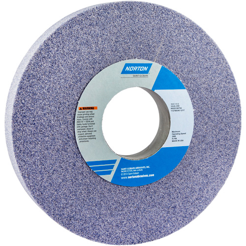 Meule cylindrique Norton 32A, 10" x 1", Arbre de 3", 1, Oxyde d'aluminium Toolneeds Inc.