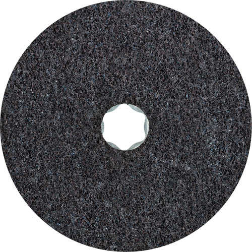 Disc de conditionnement de surface &agrave; boucles et crochets, 4-1/2" dia., Grain Moyen, Oxyde d'aluminium Toolneeds Inc.