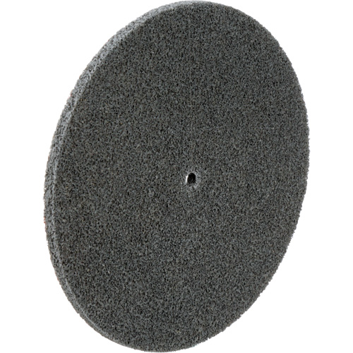 Meule unitaris&eacute;e EXL Scotch-Brite, 6" x 1/4", Arbre de 1/4", Grain de Fin, Carbure de silicium Toolneeds Inc.