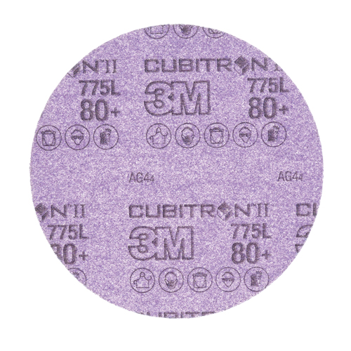Rouleau de disques abrasifs Cubitron II Stikit, 6" dia., Grain 80+, C&eacute;ramique Toolneeds Inc.