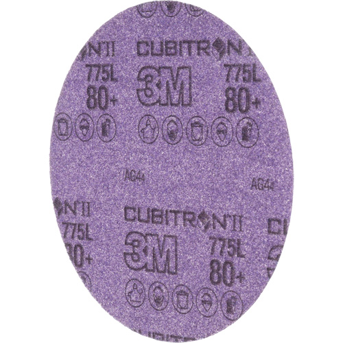 Rouleau de disques abrasifs Cubitron II Stikit, 6" dia., Grain 80+, C&eacute;ramique Toolneeds Inc.