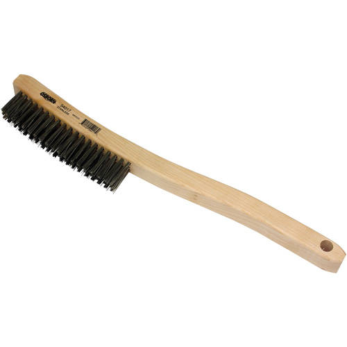 Brosse de nettoyage, Acier inoxydable, 3 x 19 rangs de fils, Longueur 13-11/16" Toolneeds Inc.