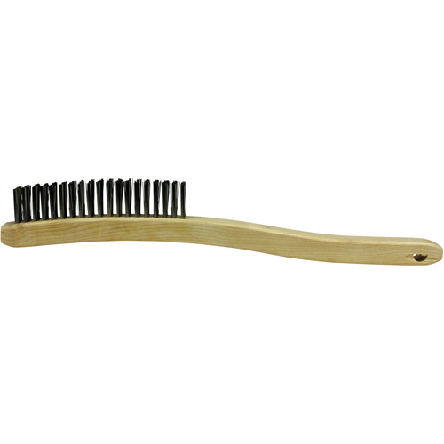 Brosse de nettoyage, Acier inoxydable, 3 x 19 rangs de fils, Longueur 13-11/16" Toolneeds Inc.