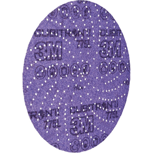 Disque abrasif 775L Cubitron II Hookit, dia 5", Grain 80+, C&eacute;ramique, Poids F Toolneeds Inc.