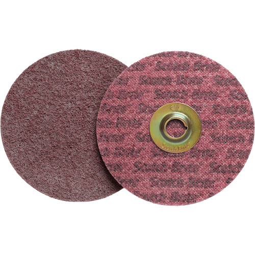 Scotch-Brite Roloc Surface Conditioning Disc, 2" Dia., Medium Grit, Aluminum Oxide Toolneeds Inc.