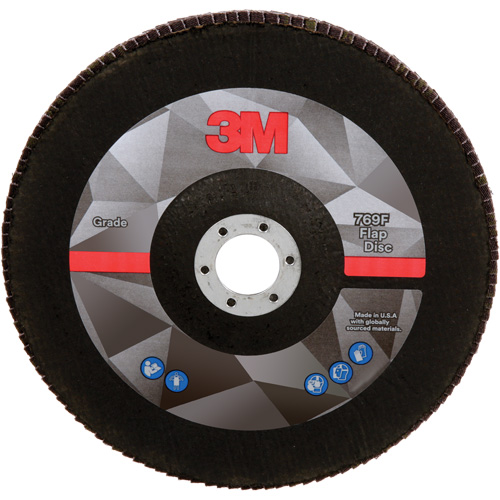 769F Quick Change Flap Disc, 7" x 7/8", Type 27, 60+ Grit, Aluminum Oxide/Ceramic Toolneeds Inc.