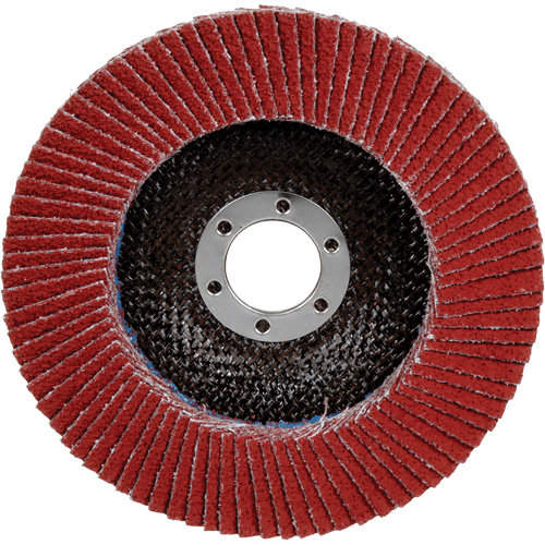 Cubitron II 969F Flap Disc, 5" x 7/8", Type 27, 40+ Grit, Ceramic Toolneeds Inc.