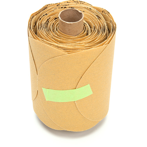 Stikit Gold Paper 216U Disc Roll, Aluminum Oxide, 5" W x 52' L, P120 Grit Toolneeds Inc.