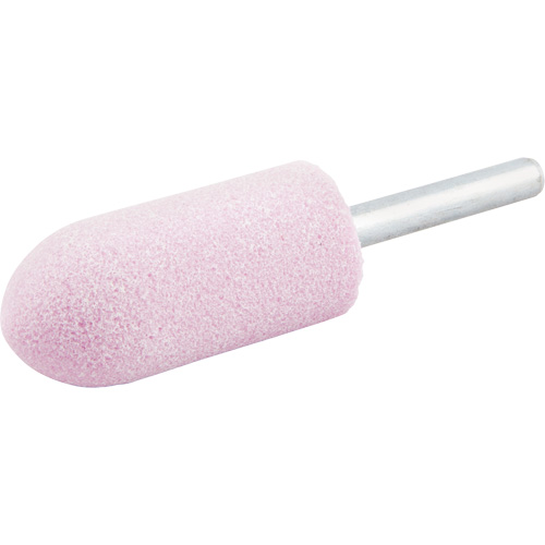 Vitrified Bond Mounted Point, A11, Aluminum Oxide, 7/8" Dia., 2" L, 80 Grit Toolneeds Inc.