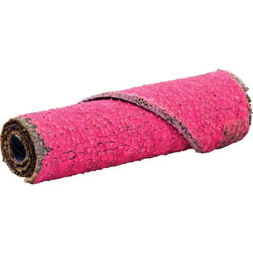 R982 Cartridge Roll, 80 Grit, 3/8" Dia., Ceramic Alumina, 1-1/2" L, 1/8" Arbor Toolneeds Inc.