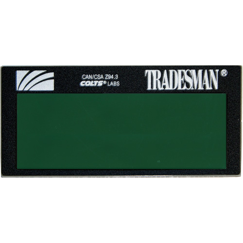 ArcOne&reg; Tradesman Auto-Darkening Single Lense, 2" W x 4-1/4" H Viewing Area, For Use With ArcOne&reg; Toolneeds Inc.