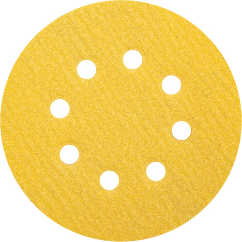 Gold Reserve A296 Paper H&L Vacuum Disc, 5" Dia., 120 Grit, Aluminum Oxide, C-Weight Toolneeds Inc.