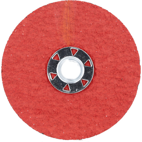Blaze F980 Speed-Change Fastener Fiber Locking Disc, 4-1/2" Dia., 24 Grit, Ceramic Alumina Toolneeds Inc.