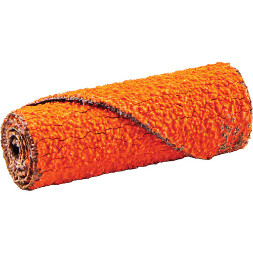 Cartouche de ruban abrasif en rouleau, 60 Grain, 1/2" dia., C&eacute;ramique d'alumine, 1-1/2" lo, 1/8" Dimension de l'arbre Toolneeds Inc.