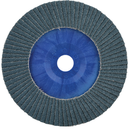 BlueFire Quick Trim Flap Disc, 7" x 7/8", Type 27, 40 Grit, Zirconia Alumina Toolneeds Inc.