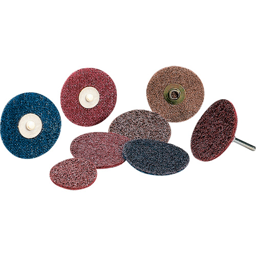 Standard Abrasives Quick Change TS Surface Conditioning RC Disc 840135, 1" Dia., Medium Grit, Aluminum Oxide Toolneeds Inc.
