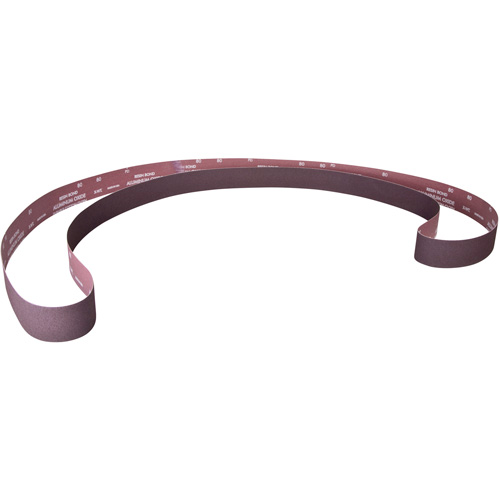 Metalite&reg; Narrow Backstand Sanding Belt, 3" W x 132" L, Aluminum Oxide, 50 Grit Toolneeds Inc.