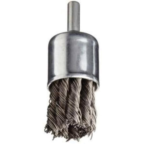 Stem Mounted Knotted Wire Brush, 1" Dia. x 1/4" Arbor Toolneeds Inc.