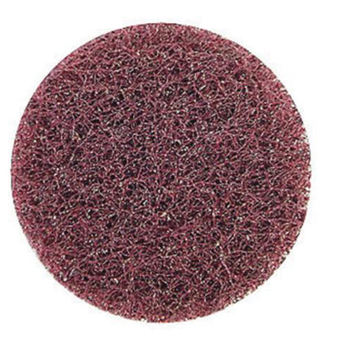 Bear-Tex&reg; High Strength Non-Woven Quick-Change Buffing Disc, 2" Dia., Medium Grit, Aluminum Oxide Toolneeds Inc.