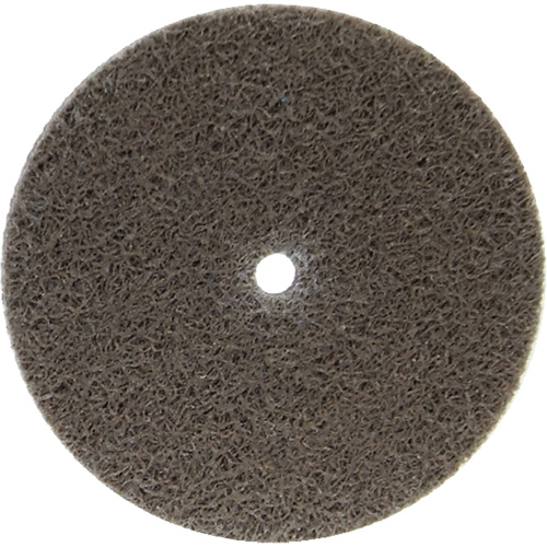 Disque unifi&eacute; non tiss&eacute; Bear-Tex, 3" x 1/4", Arbre de 1/4", Grain de Moyen, Oxyde d'aluminium Toolneeds Inc.