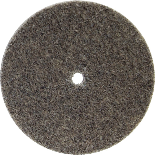 Bear-Tex&reg; Non-Woven Unified Wheel, 3" x 1/4", 3/8" Arbor, Coarse Grit, Aluminum Oxide Toolneeds Inc.