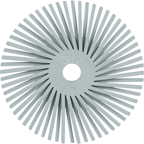 Scotch-Brite Type A Precision Radial Bristle Brush PN-RB, Ceramic, 120+ Grit, 3" Dia. Toolneeds Inc.
