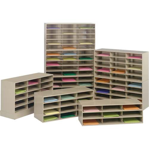 Data Organizers, Stationary, 9 Slots, Steel, 33-3/4" W x 11-5/8" D x 10-3/4" H Toolneeds Inc.