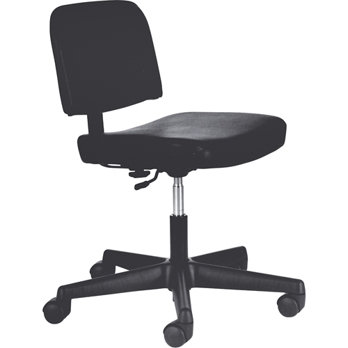 Steno Chairs, Vinyl, Black, 250 lbs. Capacity Toolneeds Inc.
