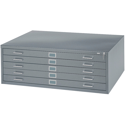 Steel Plan Files, 5 Drawers, 40-3/8" W x 29-3/8" D x 16-1/2" H Toolneeds Inc.
