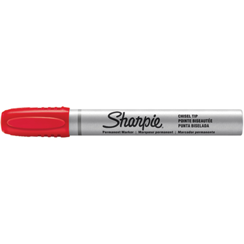 Permanent Markers - Berol Liquid Tip, Red, Chisel Tip Toolneeds Inc.