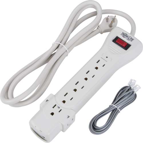 Protect-It Surge Suppressors, 7 Outlets, 1080 J, 1800 W, 6' Cord Toolneeds Inc.