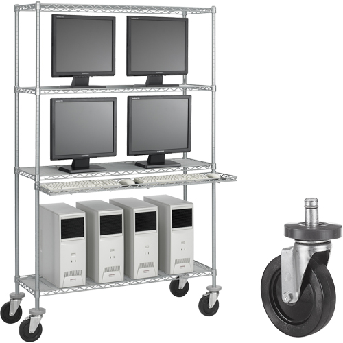 5" Rubber Caster Kit Toolneeds Inc.