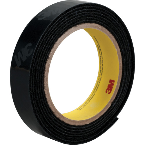 Attache, Crochet, 50 vg x 1-1/2", Adh&eacute;sif, Noir Toolneeds Inc.