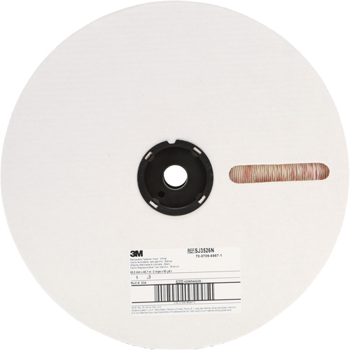 Fastener, Loop, 50 yds x 2", Adhesive, White Toolneeds Inc.