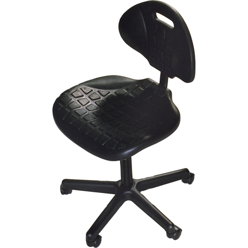 Si&egrave;ges ergonomiques robustes, Polyur&eacute;thane, Noir, Capacit&eacute; 250 lb Toolneeds Inc.