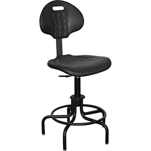 Tabouret avec dossier de s&eacute;rie 6000, Stationnaire, Ajustable Hauteur, Capacit&eacute; 250 lb Toolneeds Inc.
